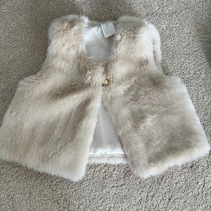 H&M fur vest